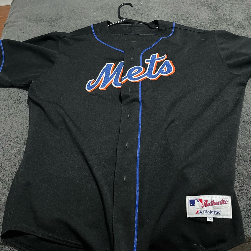 Mens Button Down Mets Shirt